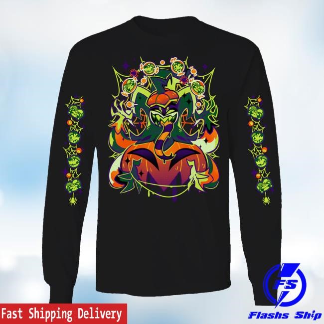 Sharkrobot Merch Shop Mammon Halloween 2024 Sweatshirt