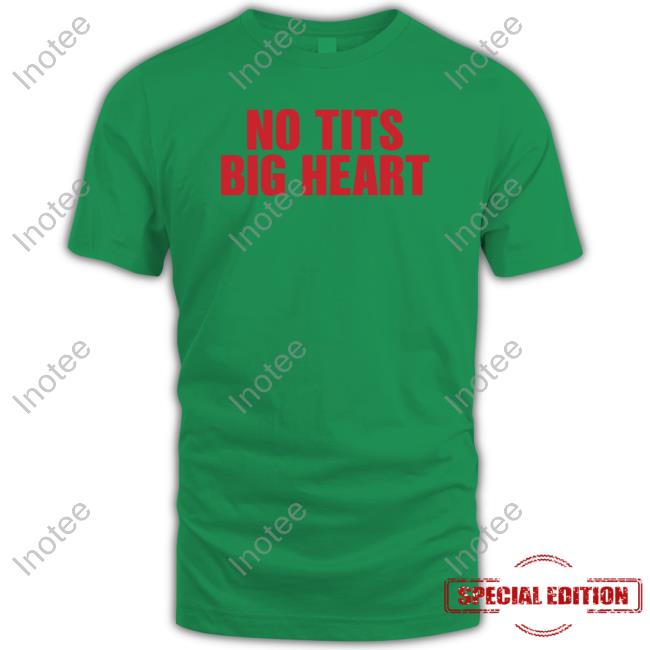 No Tits Big Heart Snow Hard Feelings Tour Tee