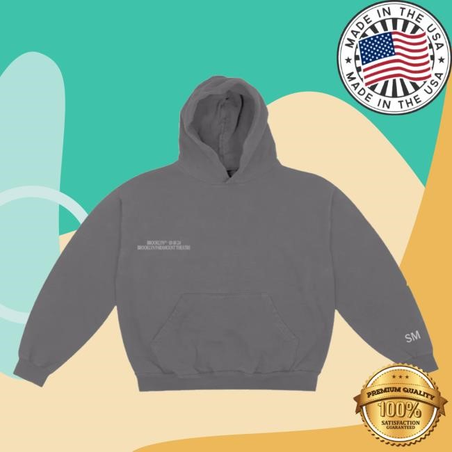 Shawn Mendes Official Merch Store Friends & Family Hoodie Brooklyn Crewneck Sweatshirt
