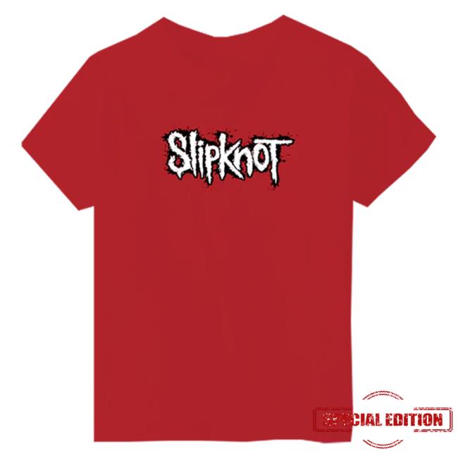 Official Slipknot Merch Store Slipknot Splatter Logo Red Hot Shirt Slipknotmerch Apparel Clothing Shop