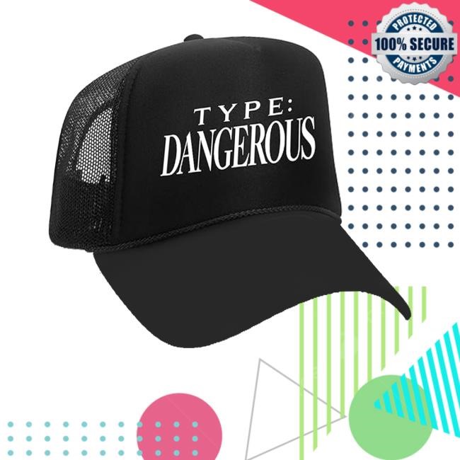 Mariah Carey Official Merch Type Dangerous Trucker Hat