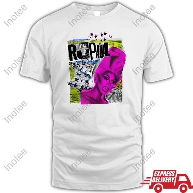 Rupaul Comic Collage Shirts
