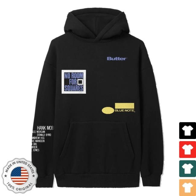 Official Flatspot Merch Store Shop Blue Note X Butter Goods Mobley Hoodie Sweatshirt