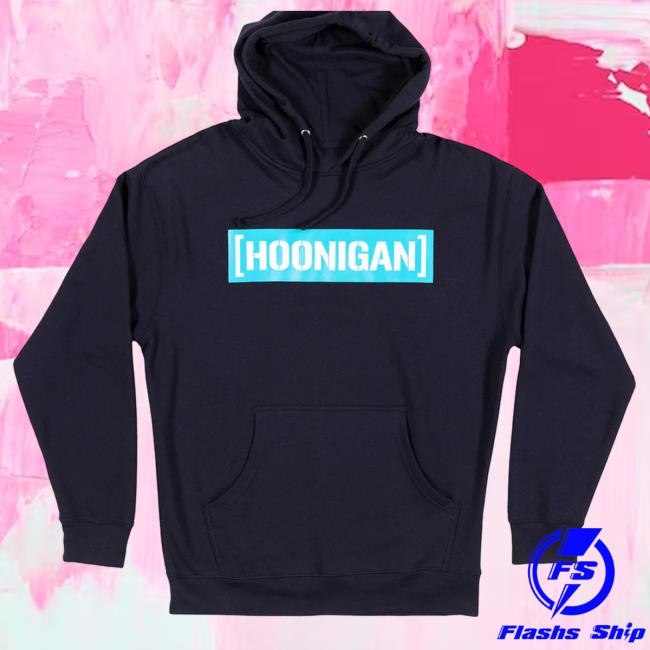 Official Hoonigan Merch Store Shop Hoonigan Censor Bar Hoodie Navy / Blue Hoonigan Apparel Clothing