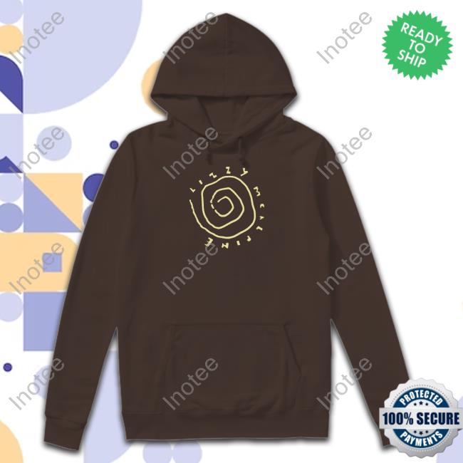 Official Lizzy Mcalpine Navy Vortex Tee Shirt Official Lizzy Mcalpine Navy Vortex Hoodie