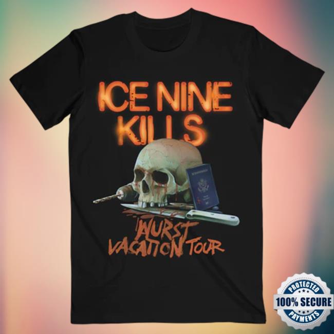 Official Ink Merch Store Ice Nine Kills Wurst Vacation Tour Shirt New IceNineKills