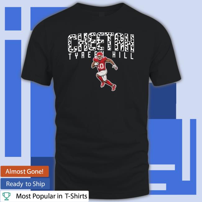Original Tyreek Hill Kansas City Chiefs Cheetah Tank Top