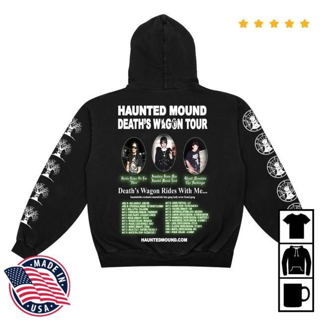 Official Haunted Mound Merch Shop Night Riders Tee