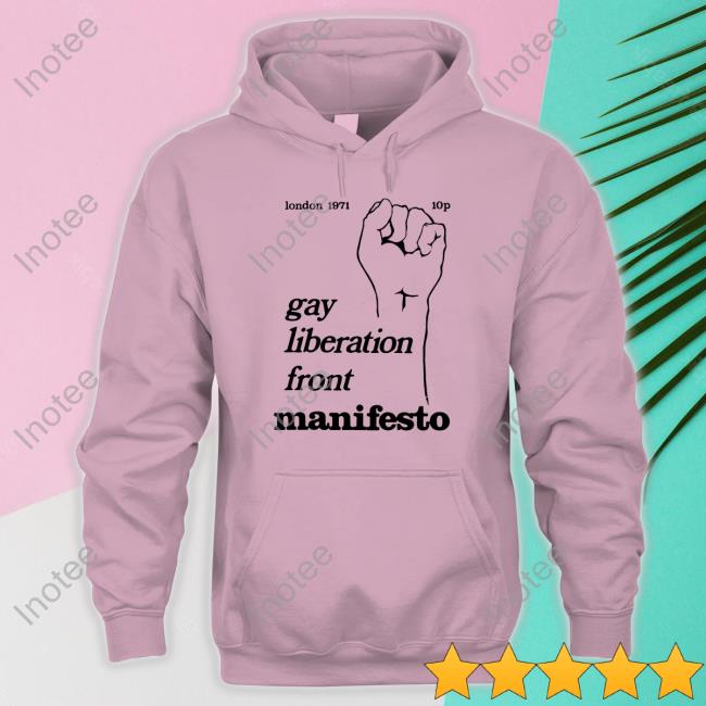 Official Gay Liberation Front Manifesto T-Shirt