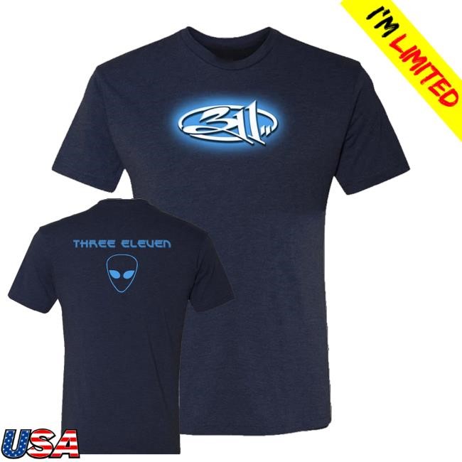 311 Blue Album Alien Tank Top