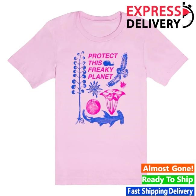 Official Crooked Merch Protect This Freaky Planet Shirt