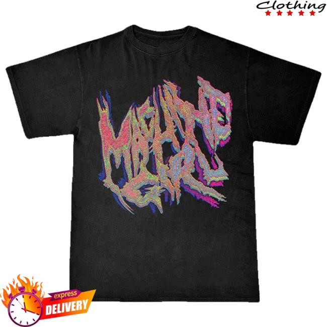 Original Machine Girl Merch Colorful Logo Funny Shirt