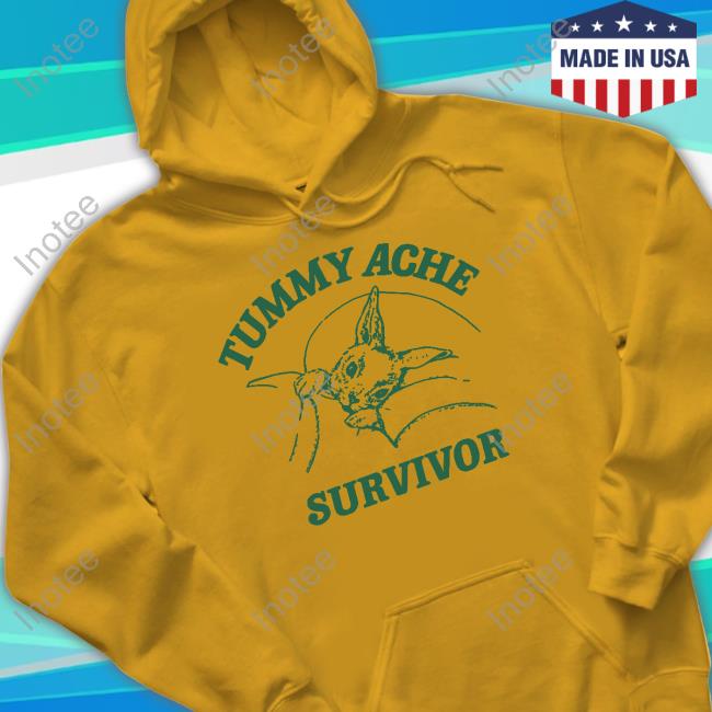 Ibs Tummy Ache Survivor Rabbit Sweatshirt