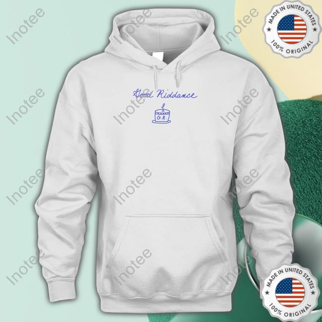 Gracie Abrams Good Riddance 1St Anniversary Sweatshirt