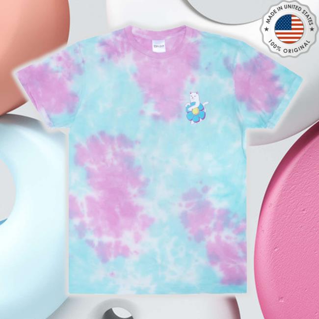 Official Nature Is Healing Classic Shirt Aqua/Pink Tie Dye