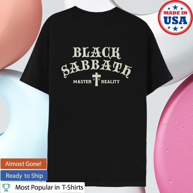 Official Black Sabbath Store Master Of Reality Trippy Skull Hoodie