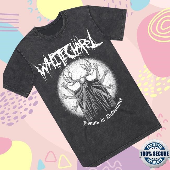 Official Spider Arms Stone Wash Black Shirts