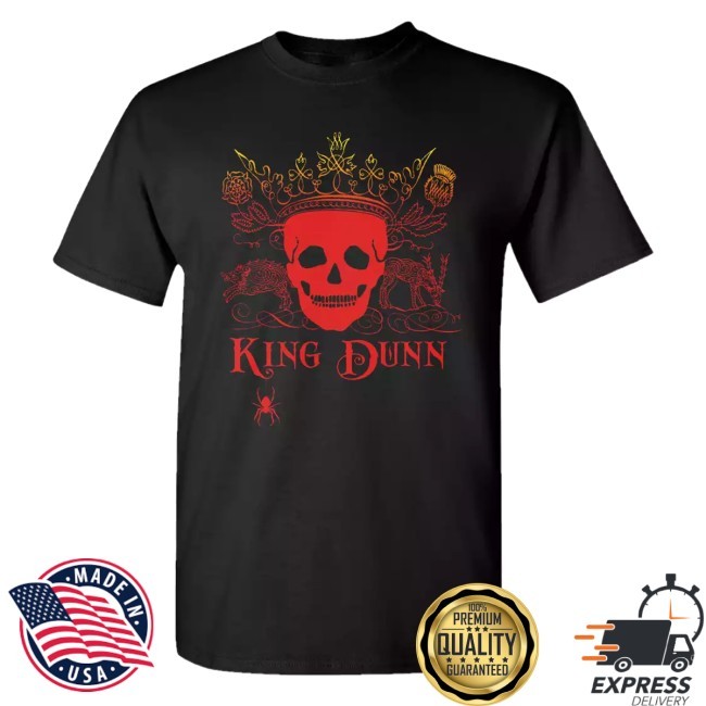 Official Blixt Merch King Dunn Crown Skull Shirts