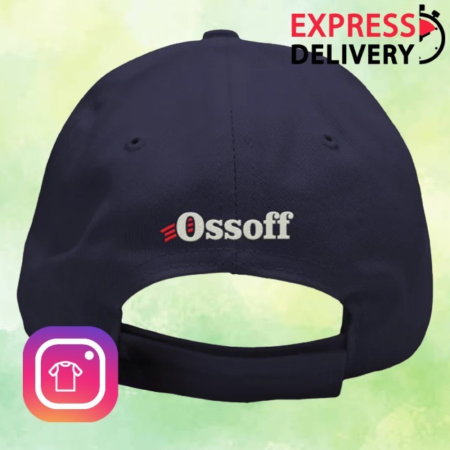 Trending Jon Ossoff Merch Embroidered Classic Cap Navy