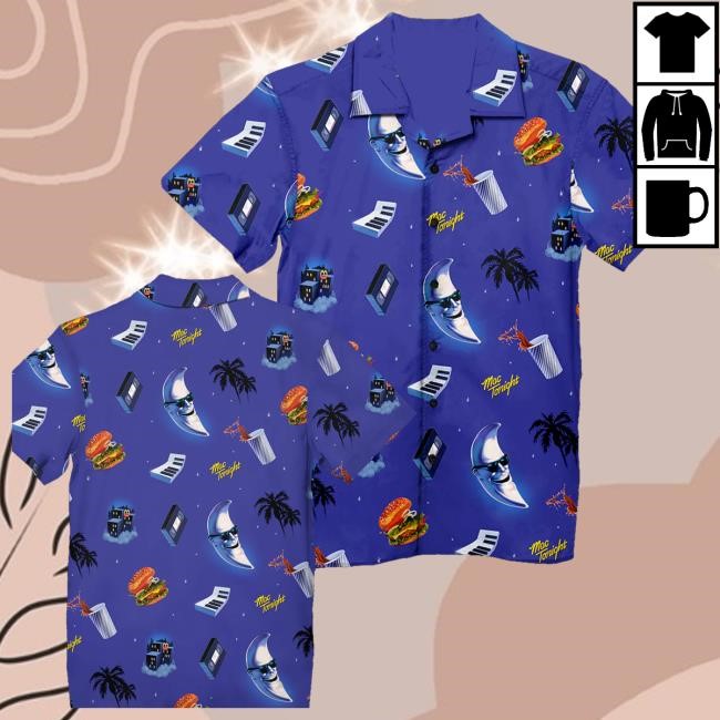 Vapor95 Merch Store Late Night Delight Hawaiian Long Sleeve Shirt