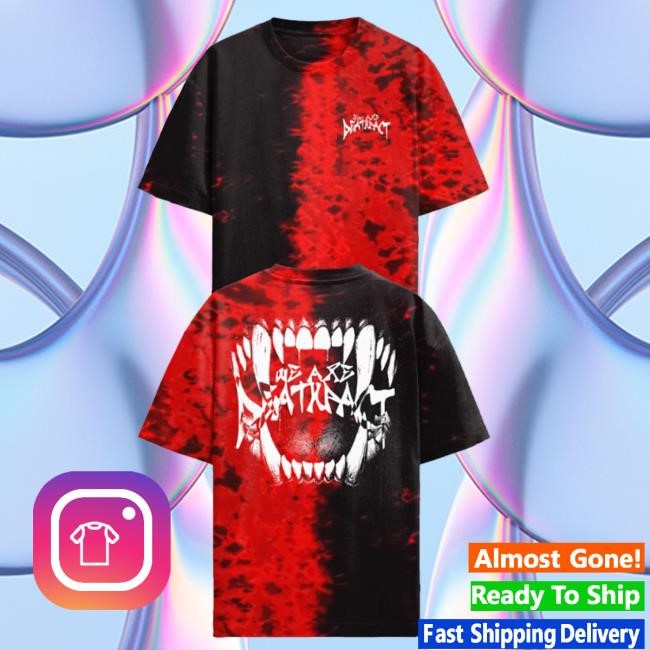 Official Deathpact Merch Dog In Me Tie Dye Crewneck Sweatshirt