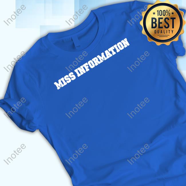 Natalie Winters Wearing Miss Information Tee Steve Bannon
