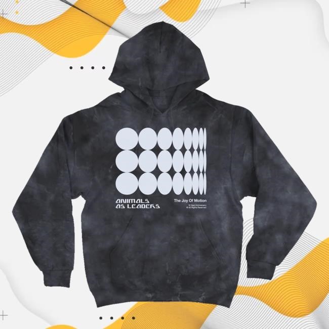 Animals As Leaders Merch Joy Of Motion Tour Dye Tee Shirt