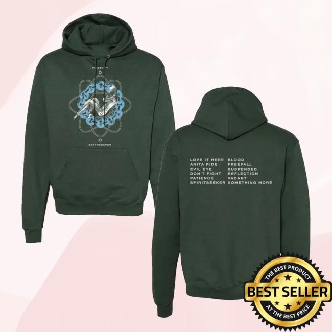 Hopeless Records Merch Store Pinkshift 'Earthkeeper' Hooded Sweatshirt
