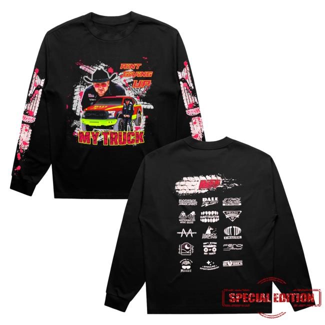 Official Planetriffraff Merch Riff Raff - My Truck Longsleeve (Black) Sweatshirt