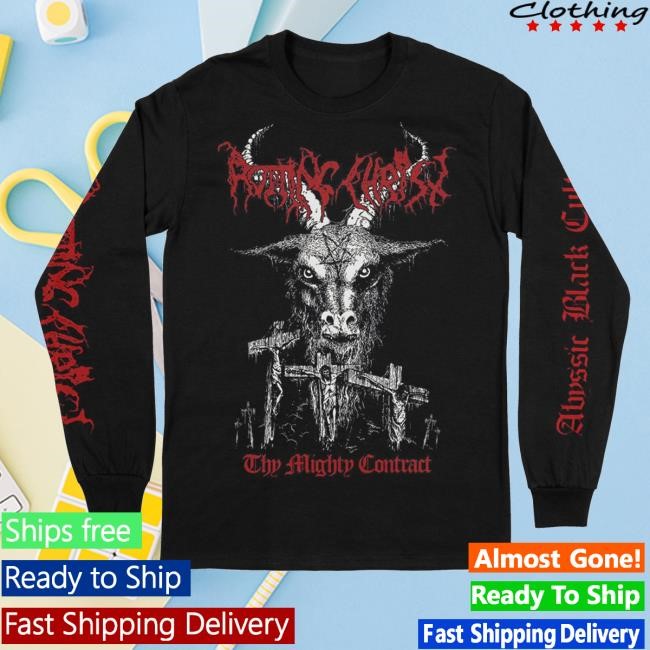 Indiemerchstore Rotting Christ Thy Mighty Contract Goat Sweater