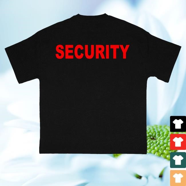 Official Sosmula Merch Security Hoodie Black