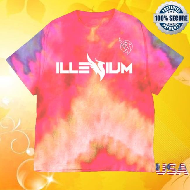 Official Illenium Merch Shop Store Tie Dye Illenium I Sweatshirt