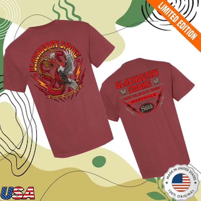 Official Blackberry Smoke Merch Shop Store Shed 2025 Mens New Shirt