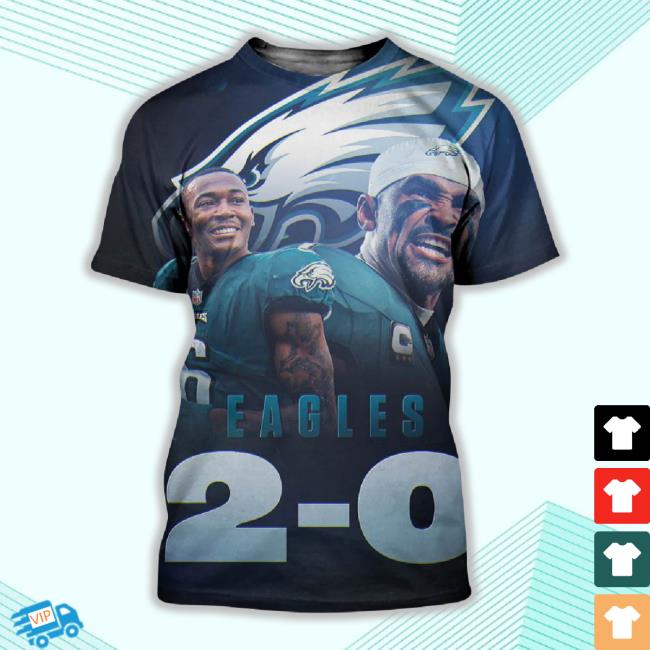 Philadelphia Eagles Win Minnesota Vikings 2-0 Strong Start For The Eagles 3D Hoodie Sweatshirt