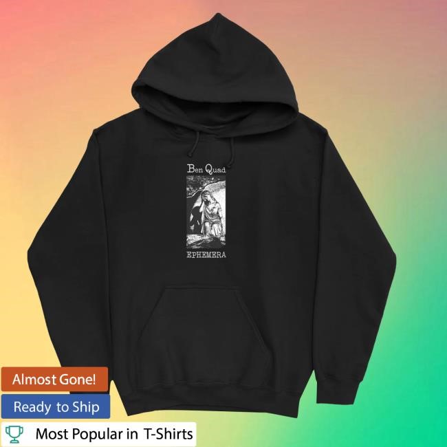 Pure Noise Merch Store Shop Ben Quad Album Black T Shirt