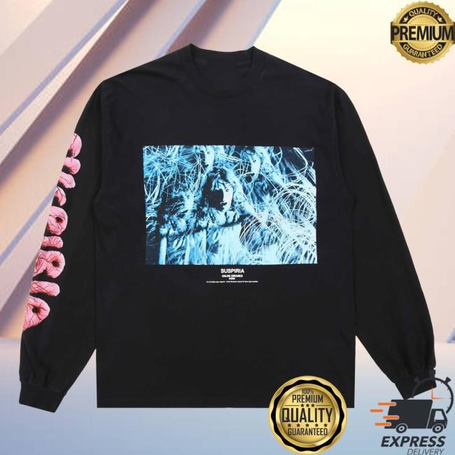 Online Ceramics Merch Store Suspiria Only Thing More Terrifying Ls - Black T-Shirt