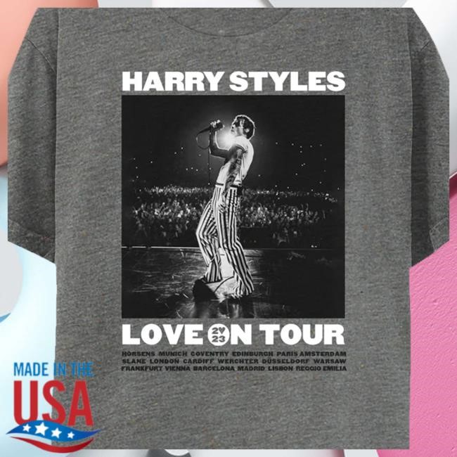 Hstyles Gray Photo Shirt