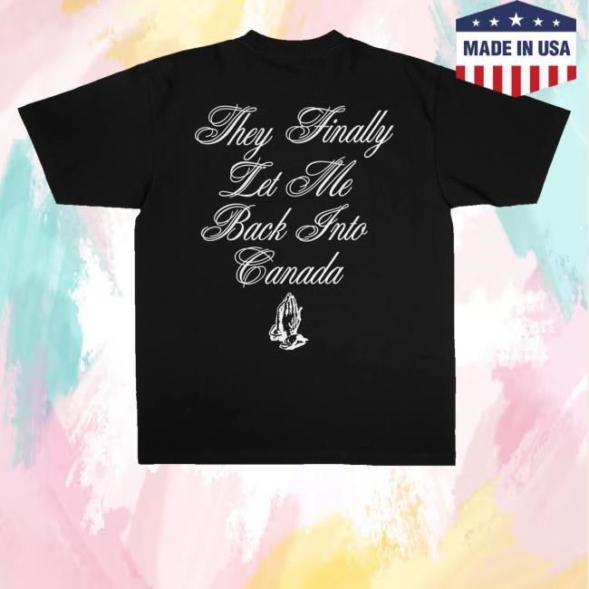 G-Eazy Merch Shop They Finally Let Me Back Into Canada Tank Top