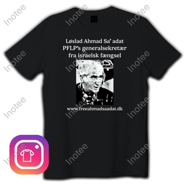 Løslat Ahmad Sa'adat Pflp's Generalsekretær Fra Israelsk Fængsel Hoodie