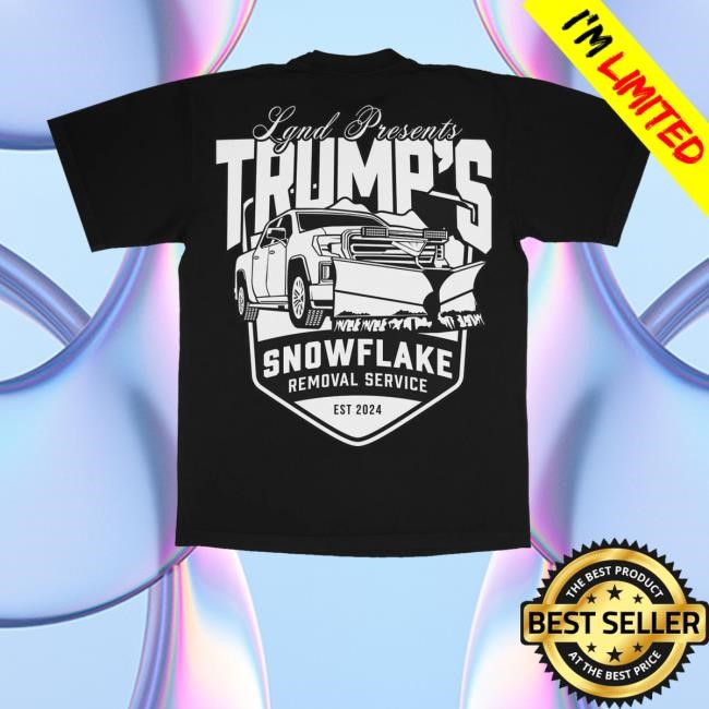 Lgnd Supply Co Merch Shop Store Trump's Snowflake Removal T Shirt