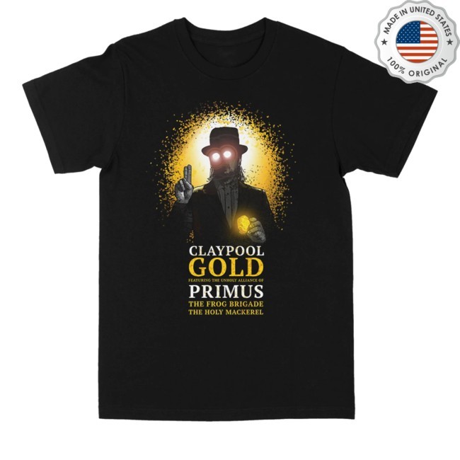 Les Claypool – Claypool Gold Event Youth T Shirt Club Bastardo Merch Store