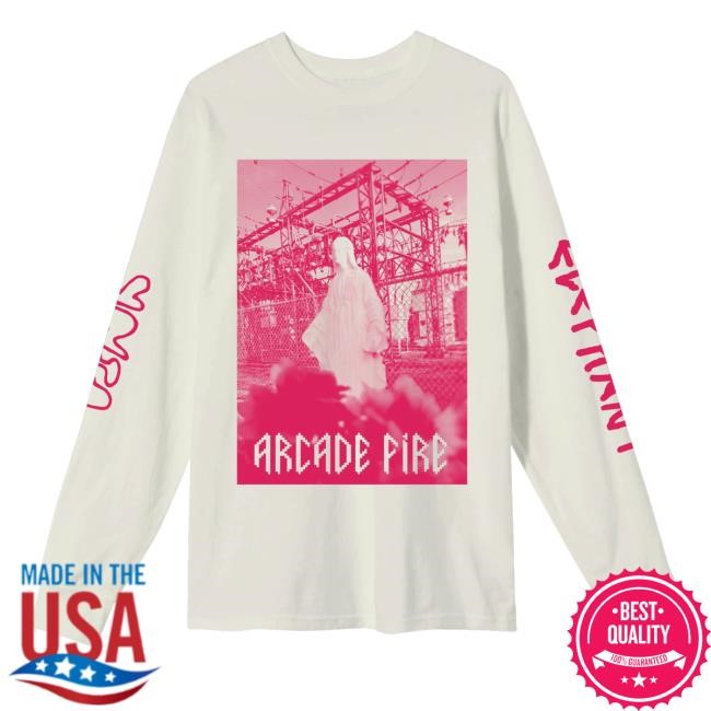 Official Arcade Fire Merch Shop Store Virgin Mary Long Sleeve Shirt