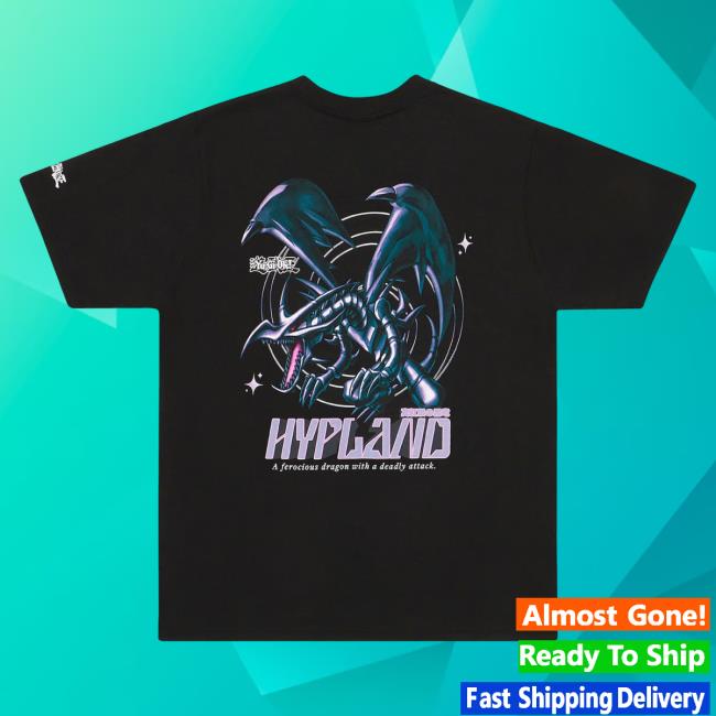 Official Hypland Clothing Merch Store Hypland Yugioh Red Eyes Hot Shirt (Black)