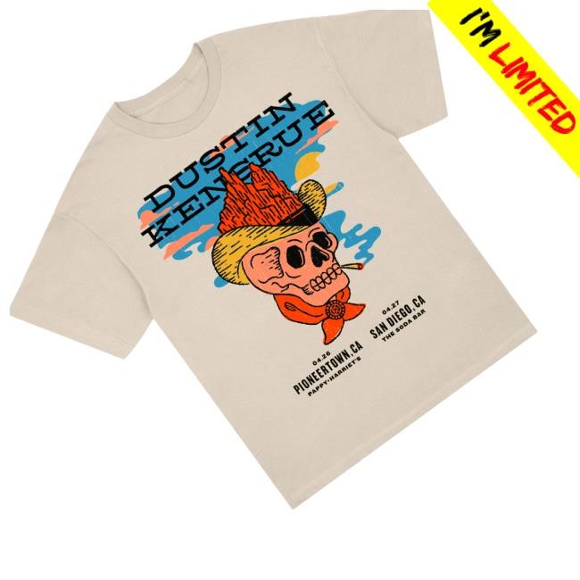 Official Dustin Kensrue Merch Shop Store Double Date T Shirt