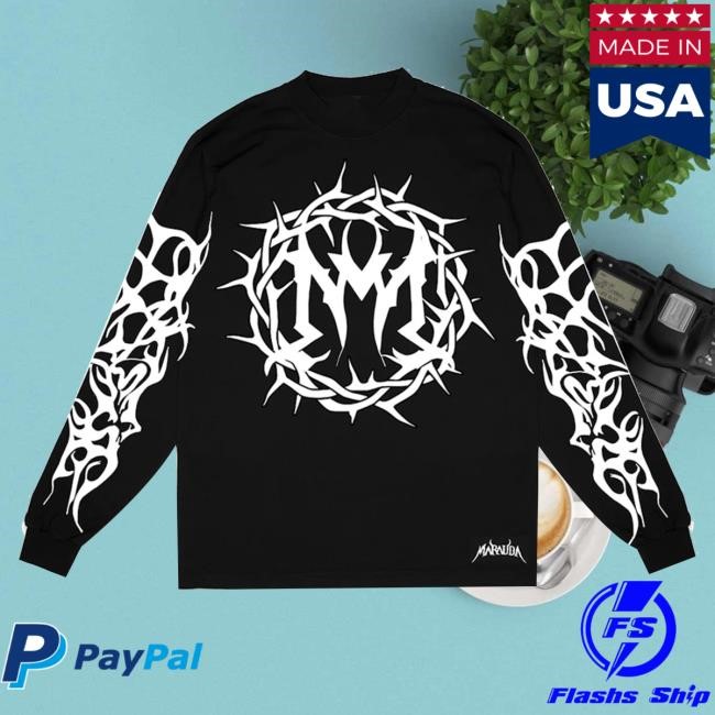 Official Marauda Merch Store Crest Long Sleeve Tee Shirt