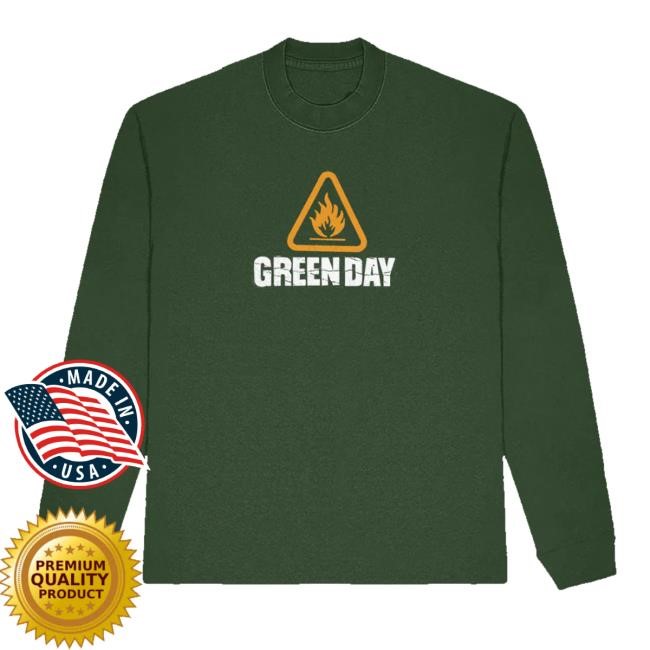 Green Day Merch Shop Store Warning 25 T Shirts