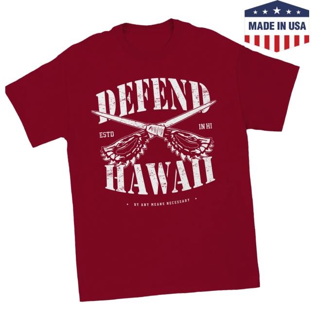 Original Defend Hawaii Merch Store Classic Vibe Long Sleeve Shirt