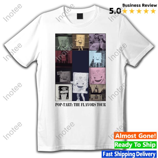 Pop-Tart The Flavors Tour Long Sleeve T Shirt