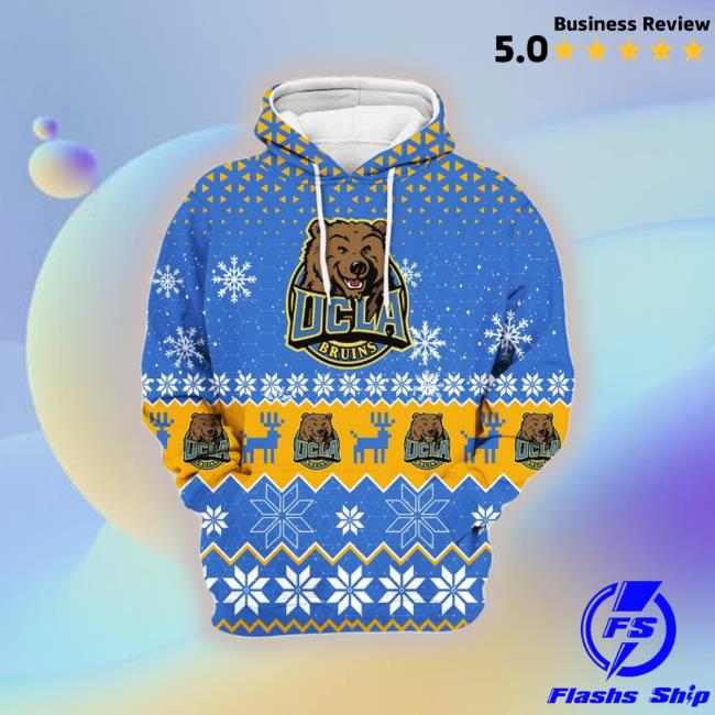 Christmas Ucla Bruins Sports 3D Hooded Sweatshirt