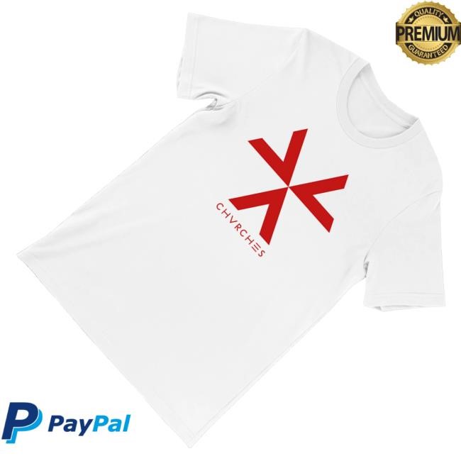 Chvrches Merch Triangles Crewneck Sweatshirt